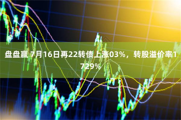 盘盘赢 7月16日再22转债上涨03%，转股溢价率1729%