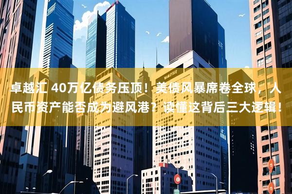 卓越汇 40万亿债务压顶！美债风暴席卷全球，人民币资产能否成为避风港？读懂这背后三大逻辑！