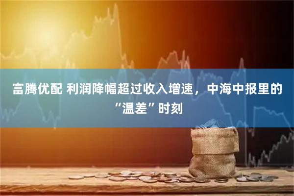 富腾优配 利润降幅超过收入增速，中海中报里的“温差”时刻